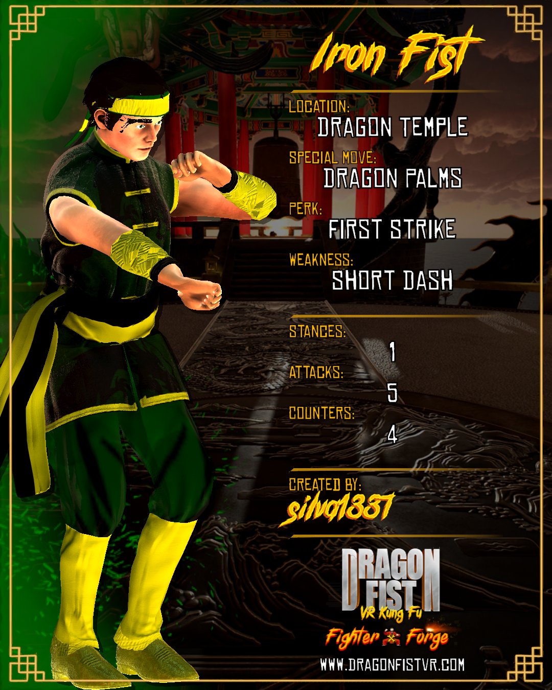 Iron Fist - Created By: silva1337